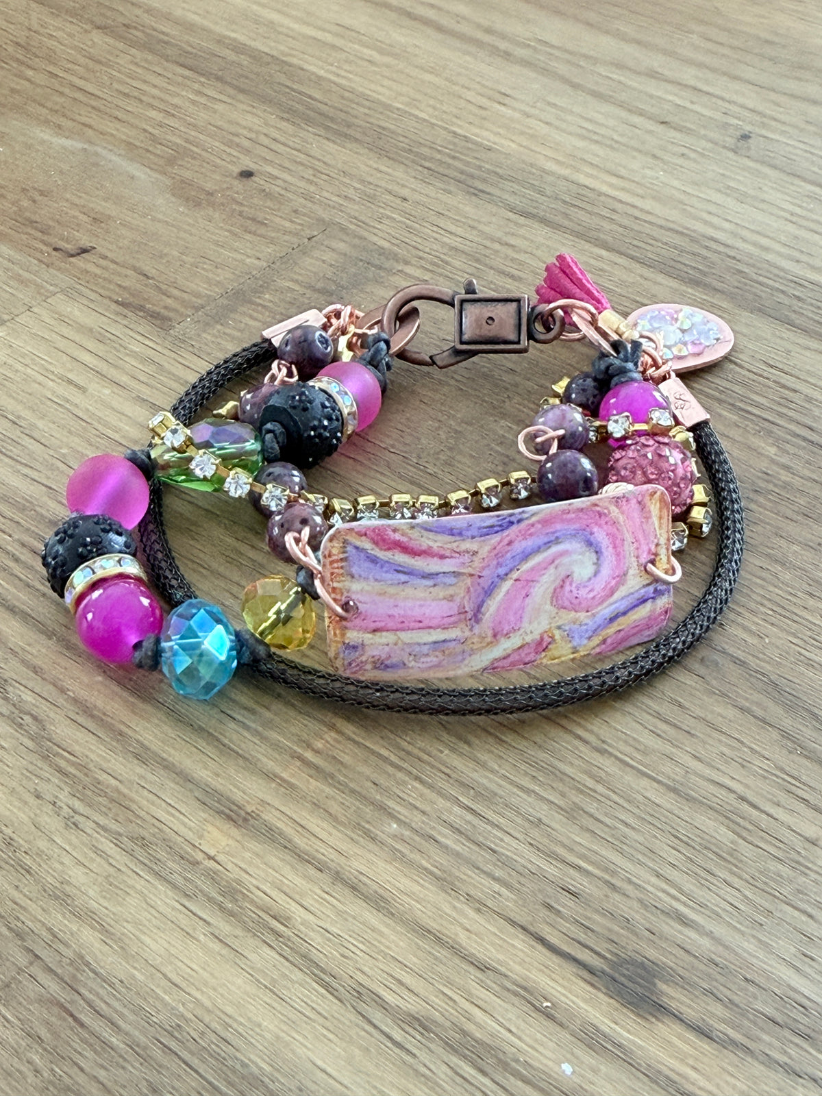 10.10.26 - Collage Art Bracelet Workshop