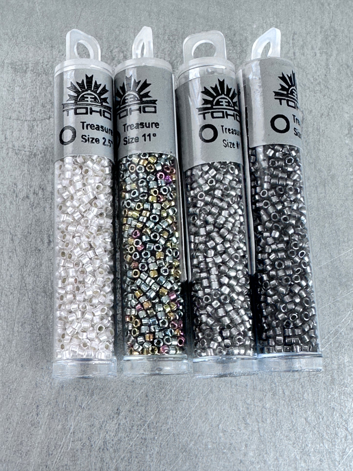 Bead Loom Weaving Kit - crystal-rainbow grey-lavender