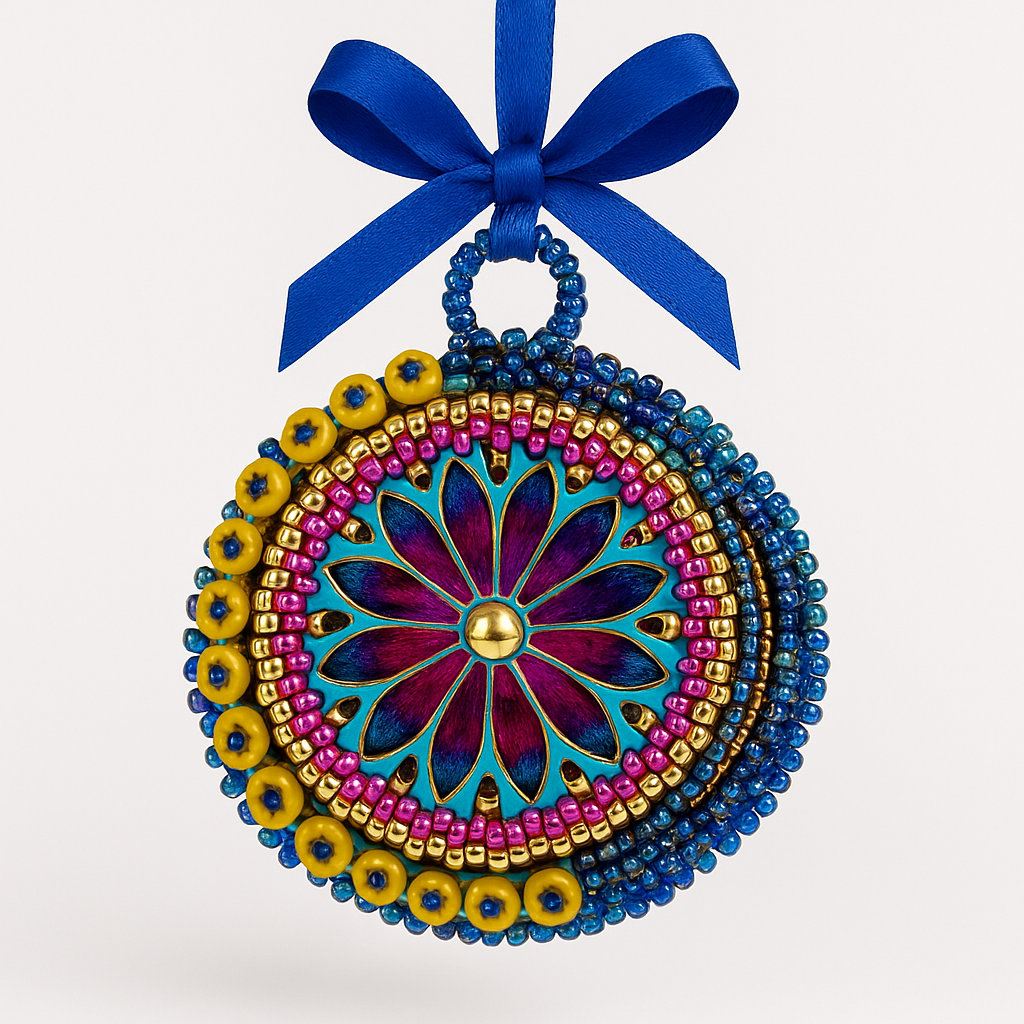 12.20.25 Bead Embroidery Ornament or Jewelry